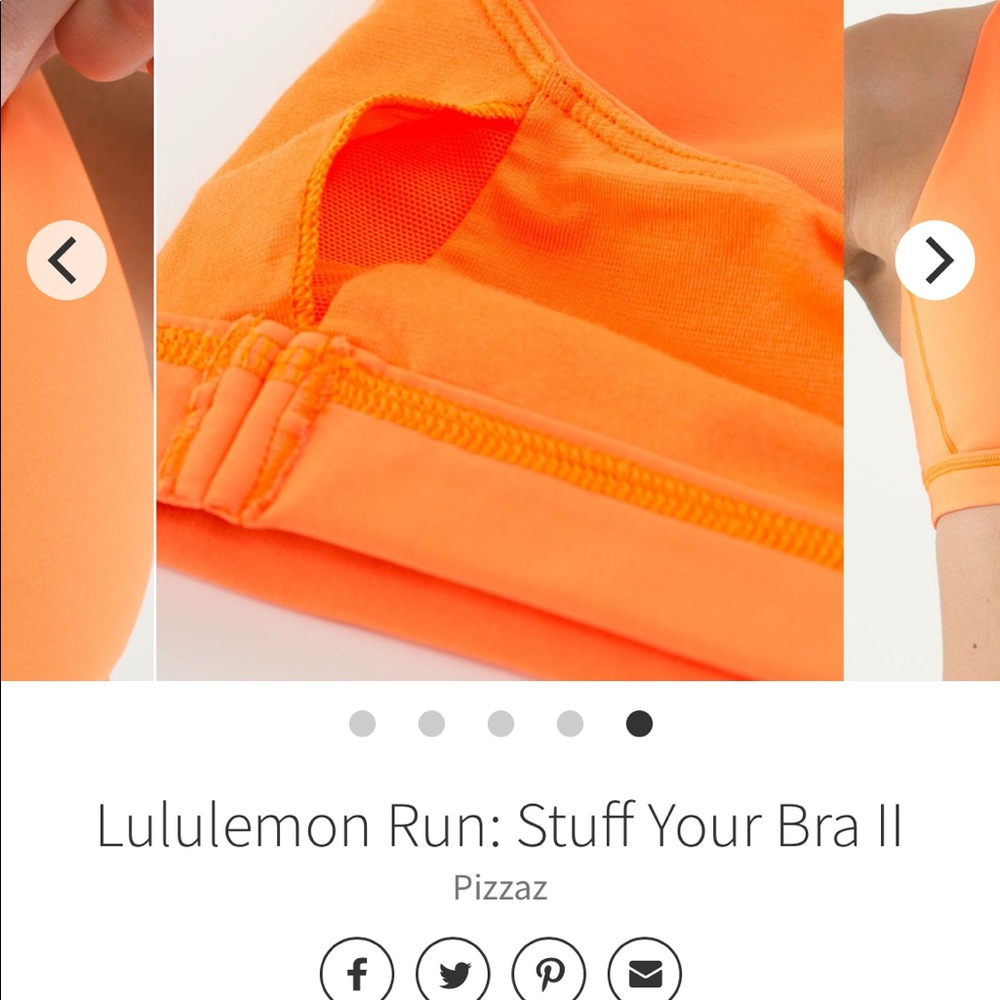 Lululemon Stuff Your Bra Sportsbra in XS/4 - Picture 7 of 8